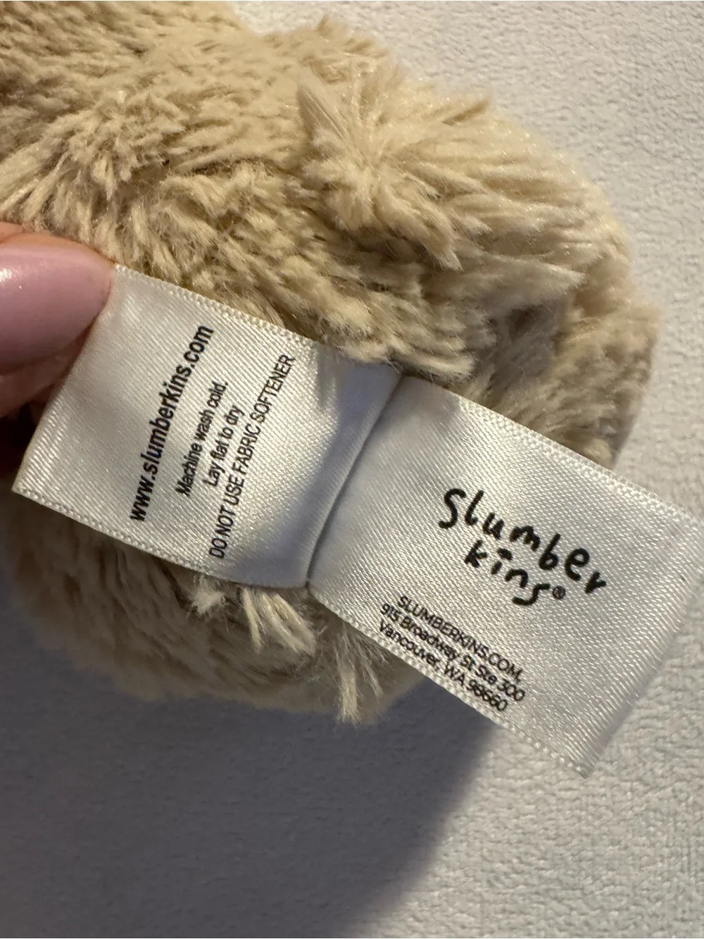 Slumberkins ultra soft